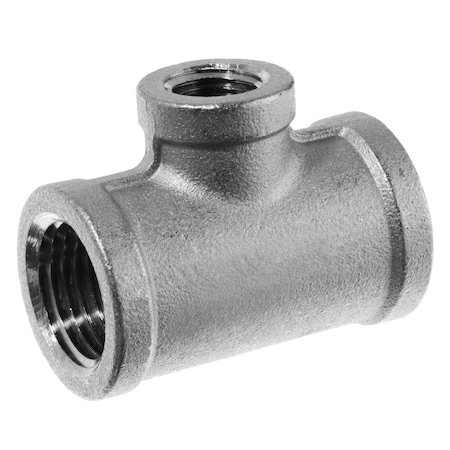 Pipe Fitting - 316SS - Class 150 - Reducing Tee - 1 X 1/2 FNPT